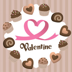 バレンタイン　イラスト