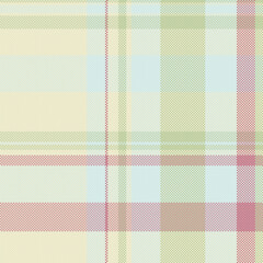 Check texture seamless of pattern plaid textile with a fabric tartan vector background.