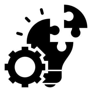 Solution Glyph Icon