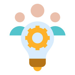 Creative team Flat Icon