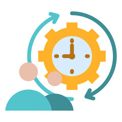 Efficiency Flat Icon
