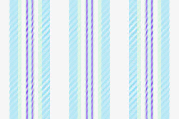 Large background vertical pattern, designer vector texture textile. Refresh seamless fabric lines stripe in white and cyan colors.