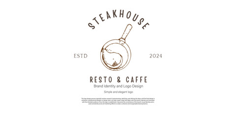 food and restaurant logo design for graphic designer or web developer