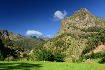 Curral das Freiras, Madeira, Portugal. The beautiful mountainous interior of the island.