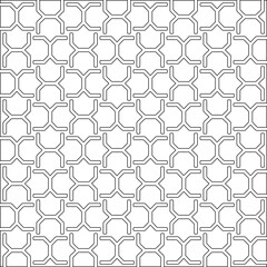 Abstract shapes from lines. Vector graphics for design, prints, decoration, cover, textile, digital wallpaper, web background, wrapping paper, clothing, fabric, packaging, cards.Geometric patterns.