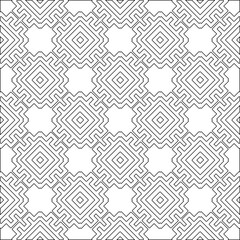 Abstract shapes from lines. Vector graphics for design, prints, decoration, cover, textile, digital wallpaper, web background, wrapping paper, clothing, fabric, packaging, cards.Geometric patterns.