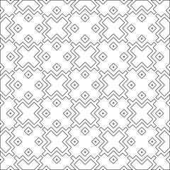 Abstract shapes from lines. Vector graphics for design, prints, decoration, cover, textile, digital wallpaper, web background, wrapping paper, clothing, fabric, packaging, cards.Geometric patterns.