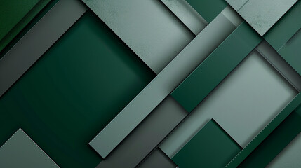 Dark Green and Gray abstract background vector presentation design. PowerPoint and Business background.