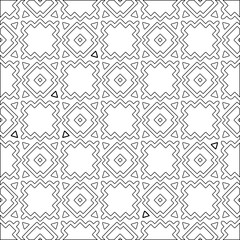 Abstract shapes from lines. Vector graphics for design, prints, decoration, cover, textile, digital wallpaper, web background, wrapping paper, clothing, fabric, packaging, cards.Geometric patterns.