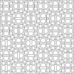 Abstract shapes from lines. Vector graphics for design, prints, decoration, cover, textile, digital wallpaper, web background, wrapping paper, clothing, fabric, packaging, cards.Geometric patterns.