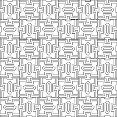 Abstract shapes from lines. Vector graphics for design, prints, decoration, cover, textile, digital wallpaper, web background, wrapping paper, clothing, fabric, packaging, cards.Geometric patterns.