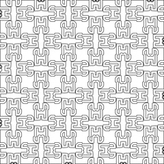 Abstract shapes from lines. Vector graphics for design, prints, decoration, cover, textile, digital wallpaper, web background, wrapping paper, clothing, fabric, packaging, cards.Geometric patterns.