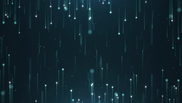 Abstract Lines Particles Background