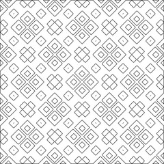 Abstract shapes from lines. Vector graphics for design, prints, decoration, cover, textile, digital wallpaper, web background, wrapping paper, clothing, fabric, packaging, cards.Geometric patterns.