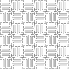 Abstract shapes from lines. Vector graphics for design, prints, decoration, cover, textile, digital wallpaper, web background, wrapping paper, clothing, fabric, packaging, cards.Geometric patterns.