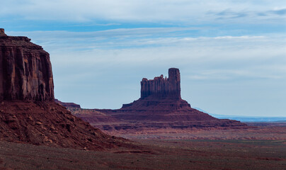 Fototapeta na wymiar East Mitten buttes, Monument Valley, Arizona - Utah, USA