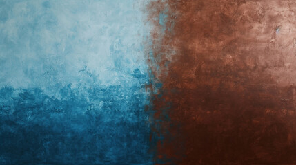 Fototapeta premium Medium Blue and Chocolate Brown grunge banner background. PowerPoint and Business background.