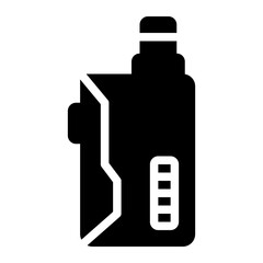 vape glyph icon
