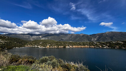 Cloudy view of Beymelek lagoon in Demre, Turkey. © TAMER YILMAZ