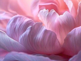 Macro details of a flower's petals