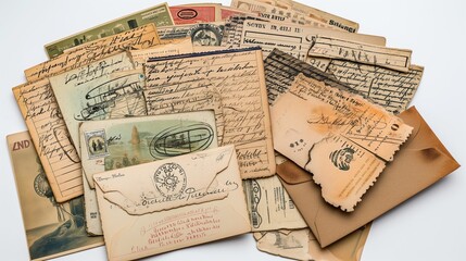 Postal Memories: Antique Postcards and Historical Vistas