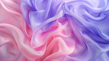 Fototapeta premium Rose Pink and Periwinkle silk background