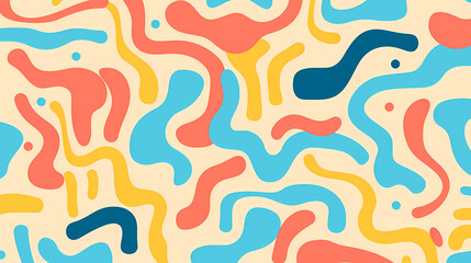 Cute graffiti art abstract background poster web page PPT, art background