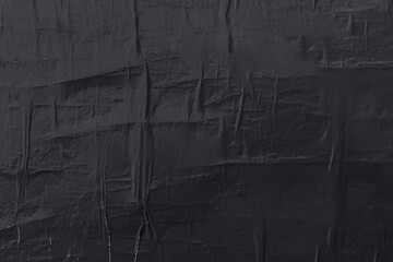 Obraz premium Poster Mockup Texture Art Template Branding Identity Blank Paper Glued Wall Urban Piece Ripped