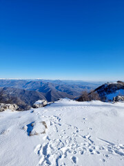 Obraz premium snow covered mountains