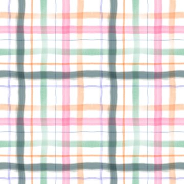 Gingham check pattern.  pastel strokes texture seamless pattern  for textile: shirts, plaid, tablecloths, clothes, dresses, bedding, blankets, paper, makeup