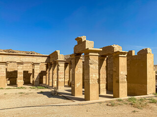 Karnak Temple is dedicated to the temple complex of Ancient Egypt. Thebes, Karnak, Luxor, Egypt