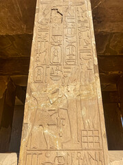 Karnak Temple is dedicated to the temple complex of Ancient Egypt. Thebes, Karnak, Luxor, Egypt