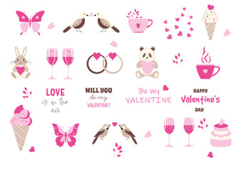 Valentine´s day large set