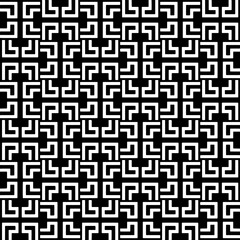 A white background with black design.Seamless texture for fashion, textile design,  on wall paper, wrapping paper, fabrics and home decor. Simple repeat pattern. Geometric patterns.