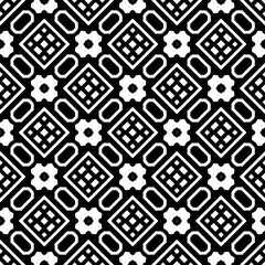 A white background with black design.Seamless texture for fashion, textile design,  on wall paper, wrapping paper, fabrics and home decor. Simple repeat pattern. Geometric patterns.
