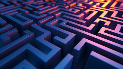 3D labyrinth 