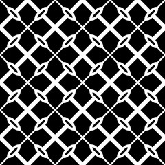 A white background with black design.Seamless texture for fashion, textile design,  on wall paper, wrapping paper, fabrics and home decor. Simple repeat pattern. Geometric patterns.