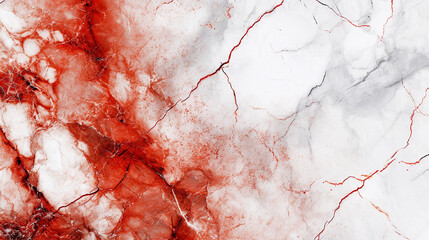 Red and White marble background 