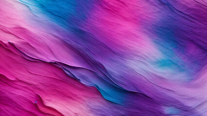 Fragment of multicolored texture painting. Abstract watercolor paint, Pink magenta blue purple abstract color gradient background grainy texture effect