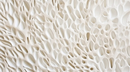 Close-Up of Elegant White Coral: Abstract Texture Background with Delicate Patterns, Perfect for Artistic Designs and Oceanic Themes