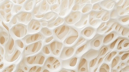 Close-Up of Elegant White Coral: Abstract Texture Background with Delicate Patterns, Perfect for Artistic Designs and Oceanic Themes