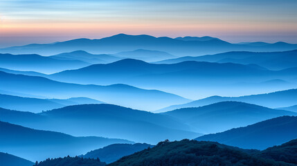 Obraz premium sunrise in mountains