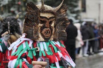 Festival of the Masquerade Games Surova in Breznik, Bulgaria