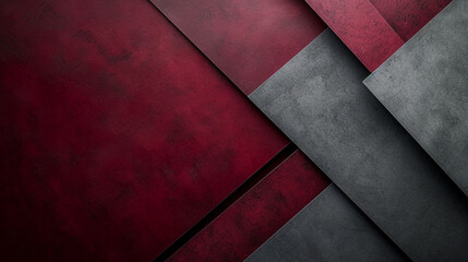 Maroon and Gray banner background. PowerPoint and Business background.