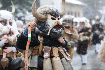 Festival of the Masquerade Games Surova in Breznik, Bulgaria