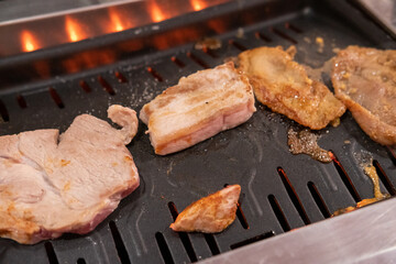 Barbecue Pork on the Grill, Korean Style