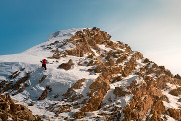 winter mountain landscape
