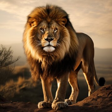 Best ever beautiful biggest lion picture