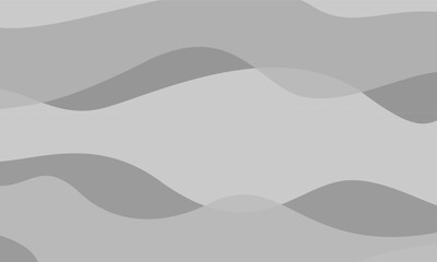 Grey geometric abstract background overlap layer with waves decoration. Minimalist modern graphic design element cutout style concept for banner, flyer, card, or brochure cover