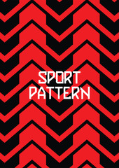 Fototapeta na wymiar red and black sport pattern or sport background, Suitable for designing football shirts, gaming shirts, polo shirts.